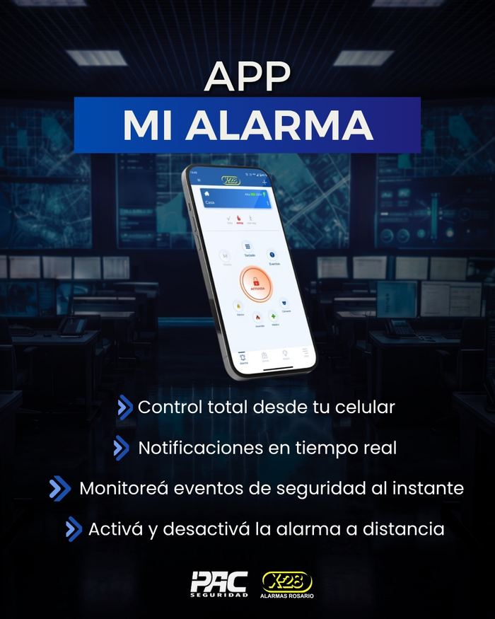 App Mi Alarma X28
